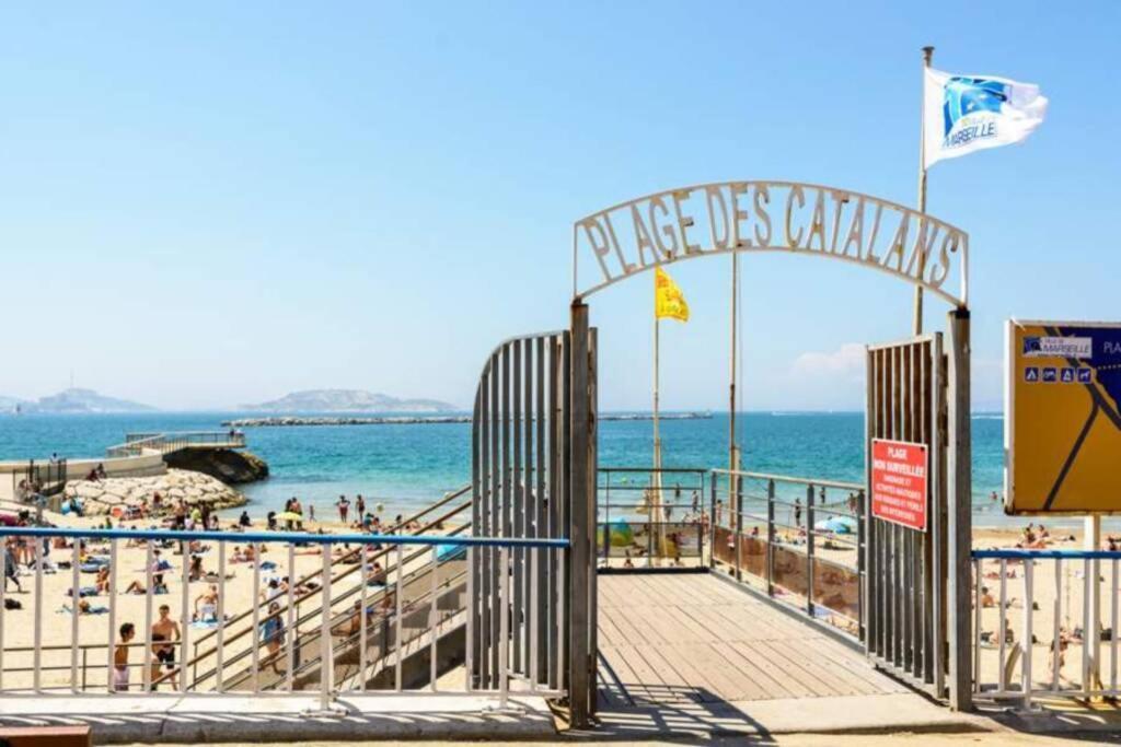 T2 Plage Catalans-Vieux Port Apartment Marseille Exterior photo